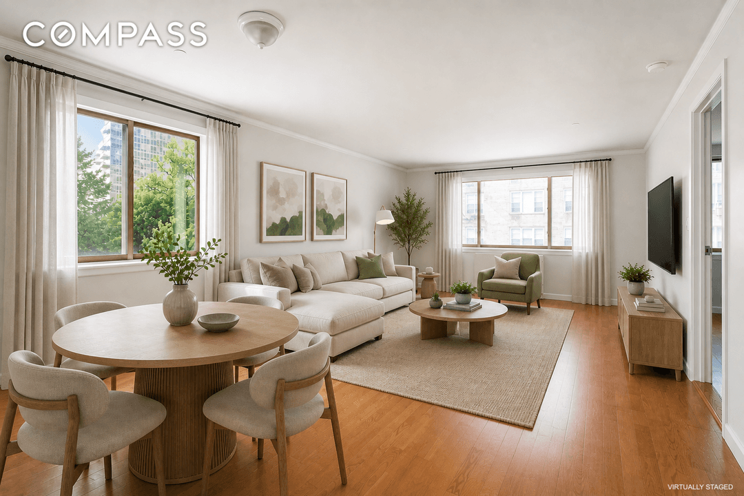 This sun filled, corner 3 bedroom, 2 bath home in a quiet Riverdale boutique condo checks the boxes parking ?