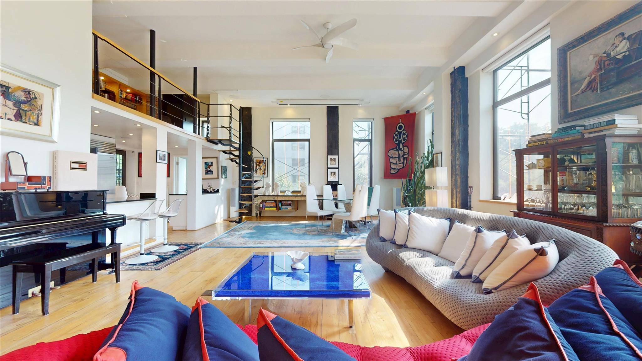 Exquisite Loft Style Duplex with Central Park Views Upper East Side Fifth Avenue at 107th Street Where art meets architecture, and history meets possibility.