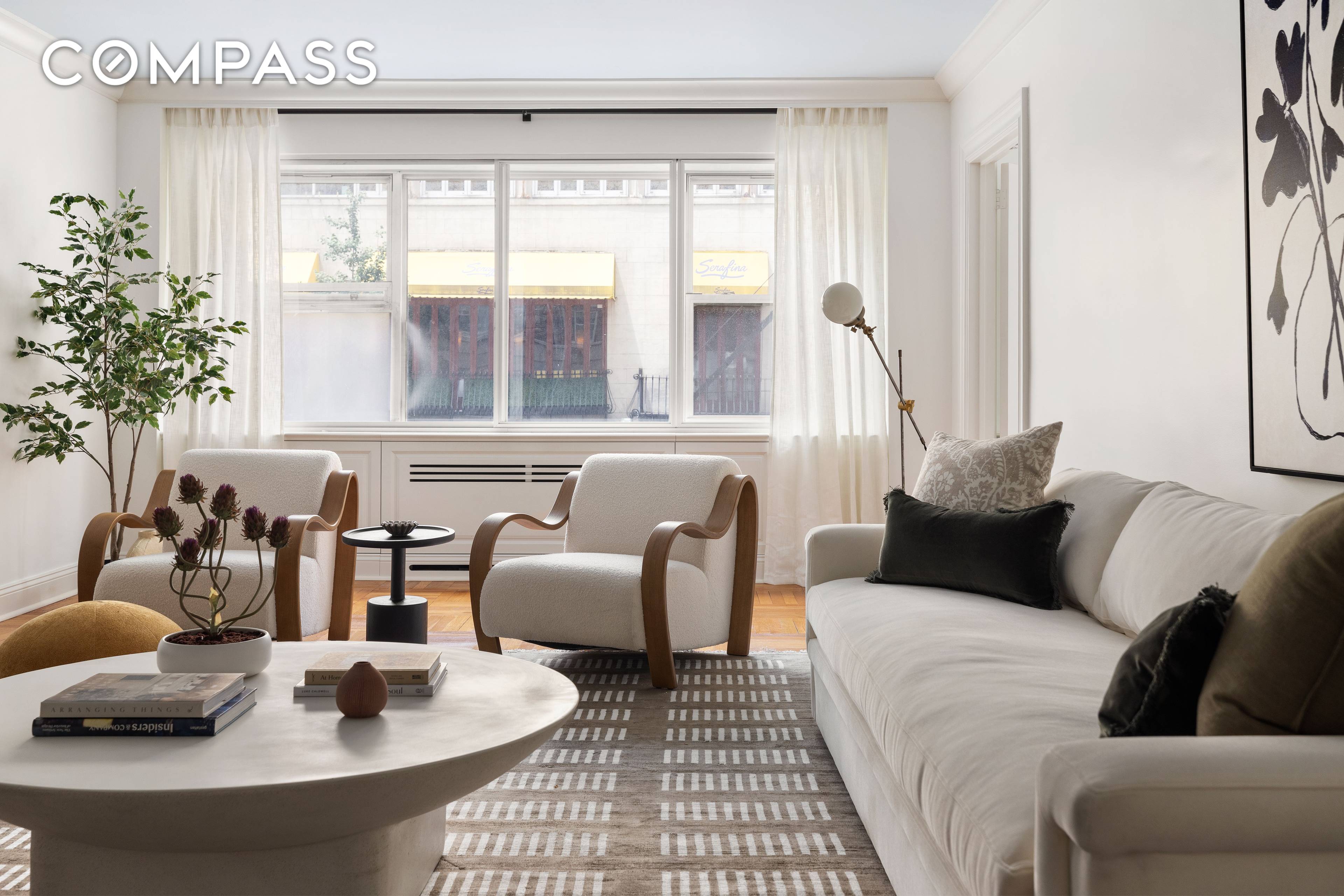 A sprawling and elegant Madison Avenue residence, located in one of Manhattan's premier white glove co ops.