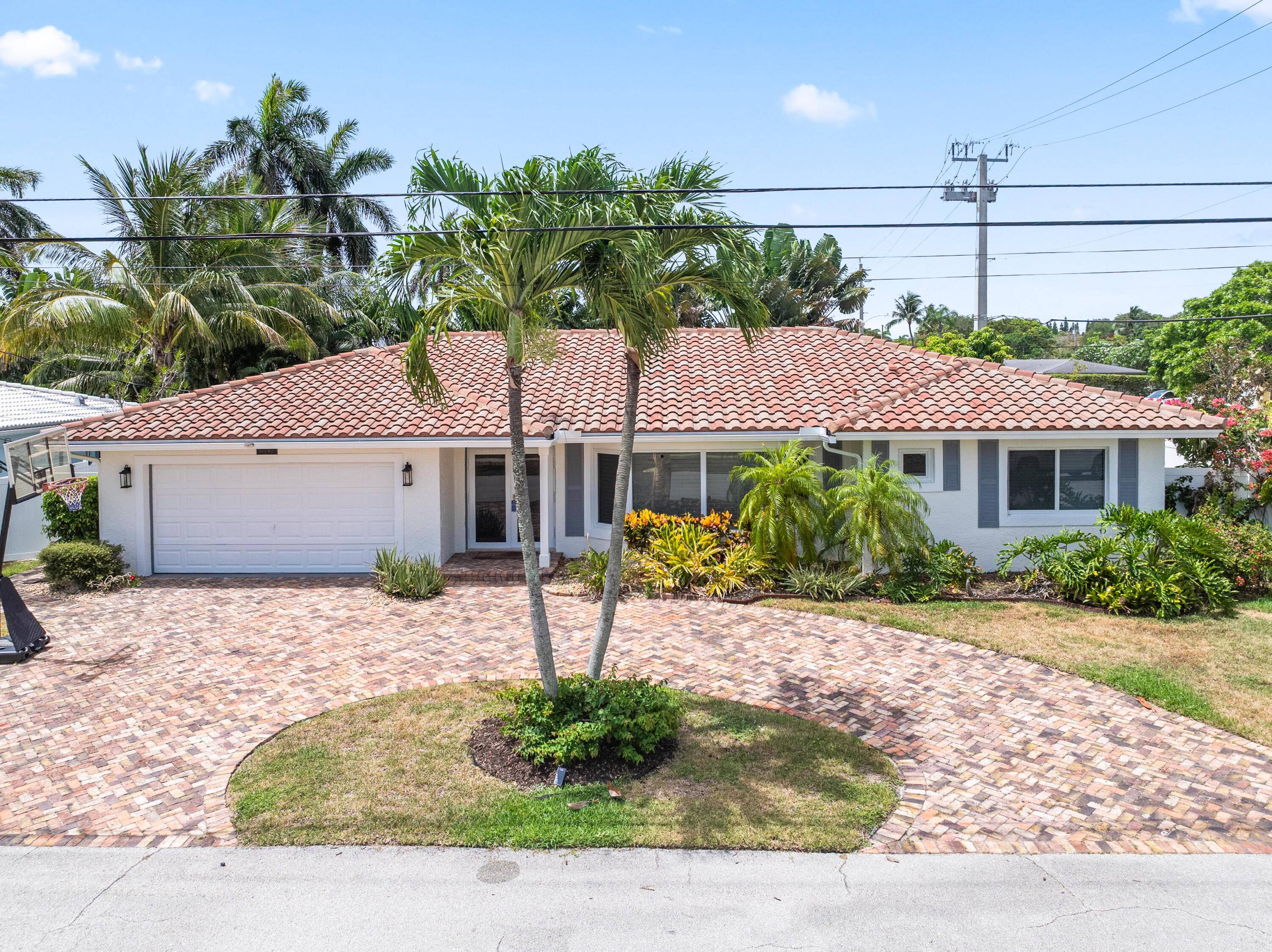 Charming East Boca home with a private pool in the sought after Bel Marra neighborhood !