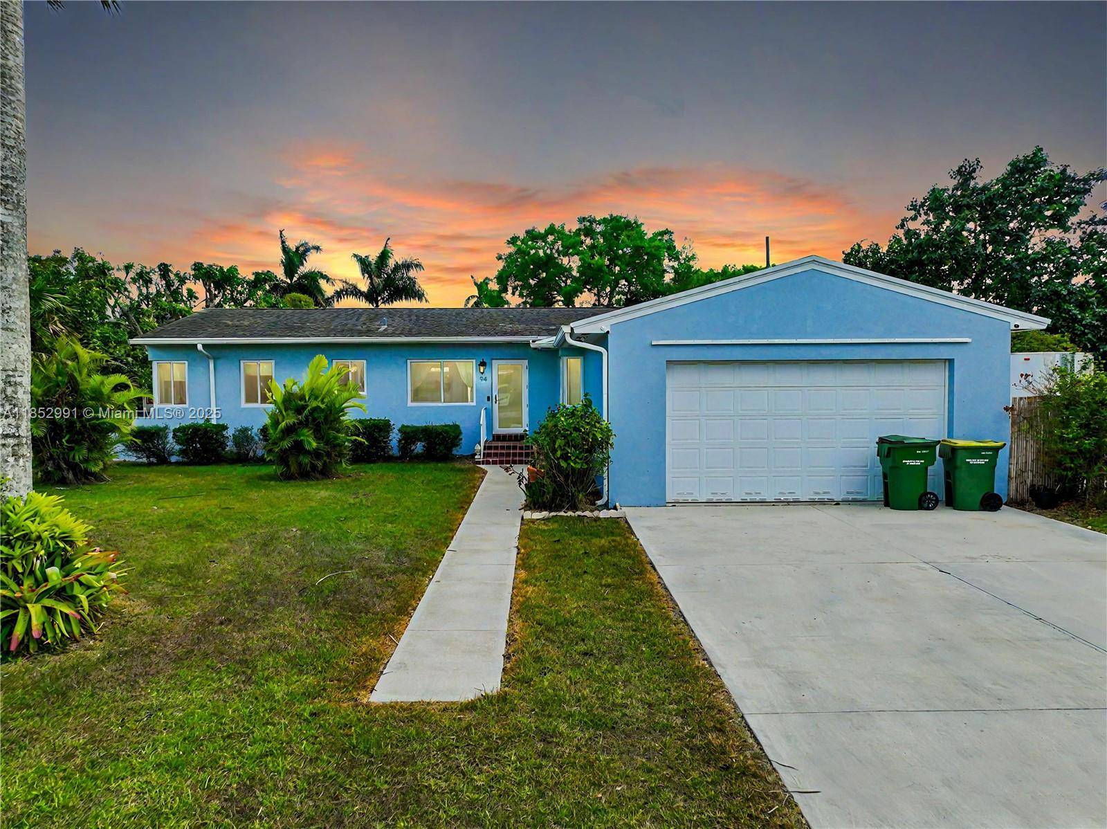 Beautiful single family home with 3 bedrooms and 2 full bathrooms, situated on a huge 16, 200 sqft corner lot.
