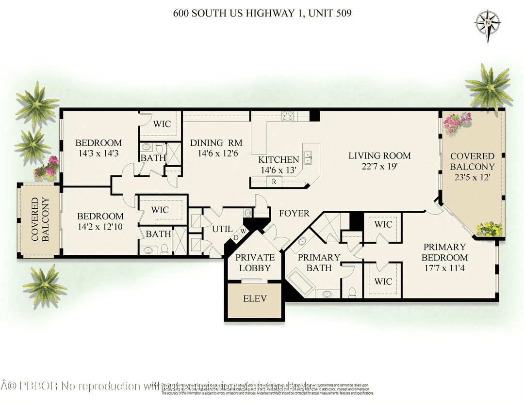 This spectacular totally renovated 3 bedroom, 3 full bathroom, waterfront residence with a private elevator entrance is located within one of the newest buildings the 2005 Commodore building at the ...