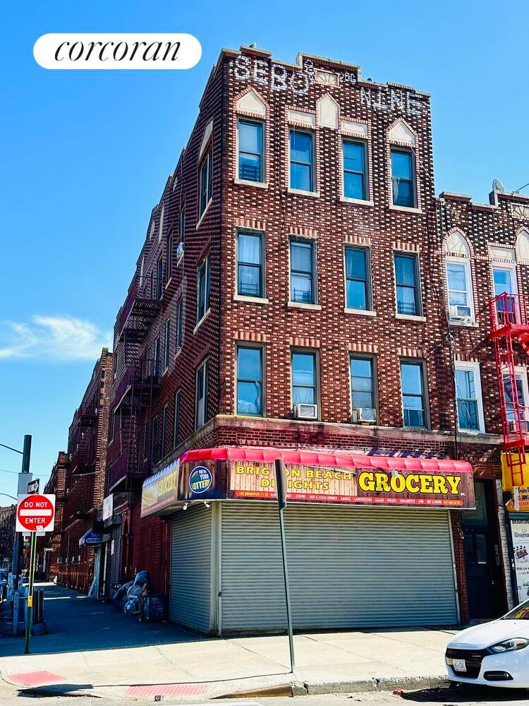 Exceptional mixed use investment opportunity on a prime corner lot in the heart of Brighton Beach.