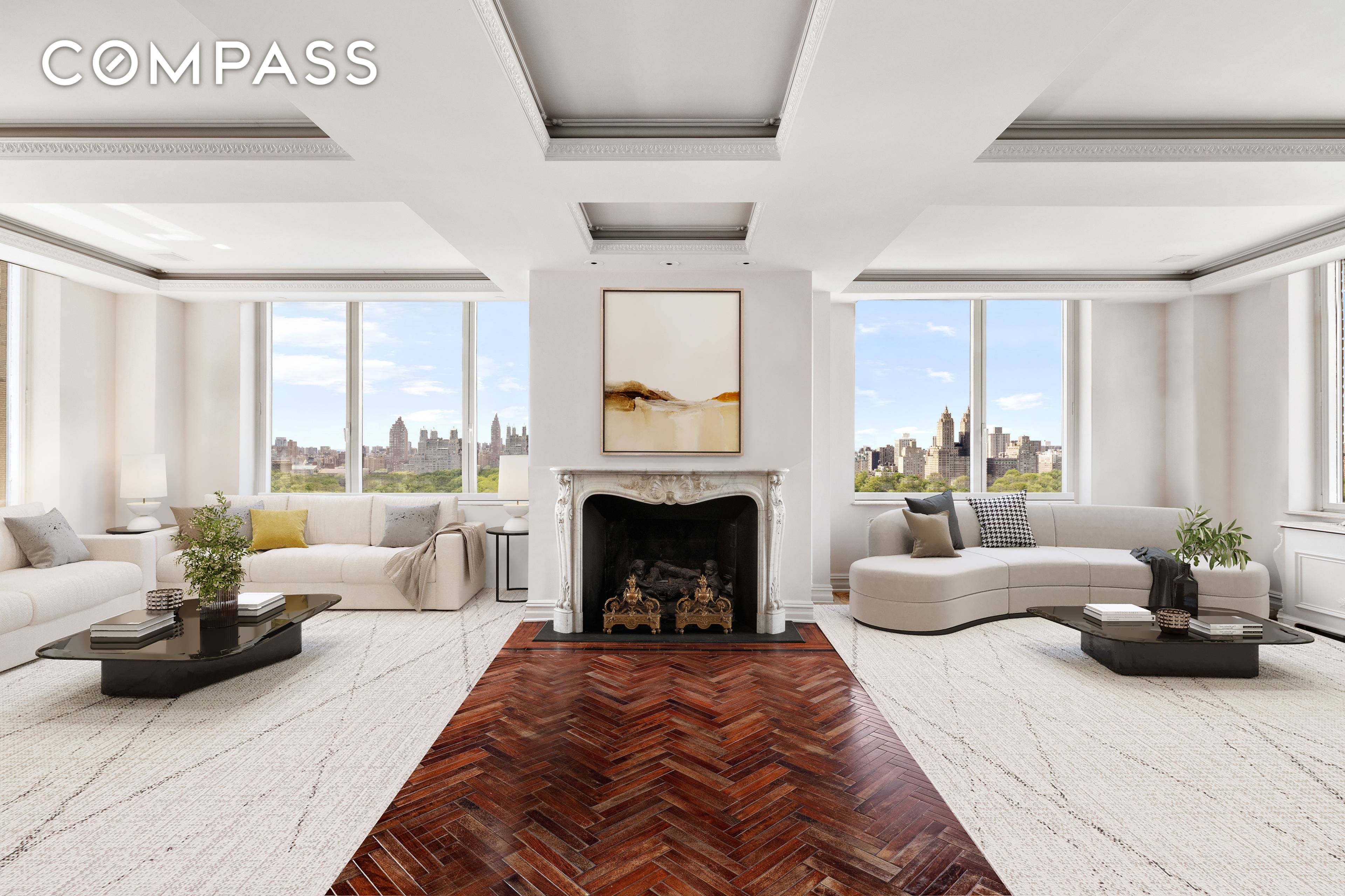 High above Fifth Avenue, where the city gives way to the green expanse of Central Park, a rare and remarkable canvas awaits.