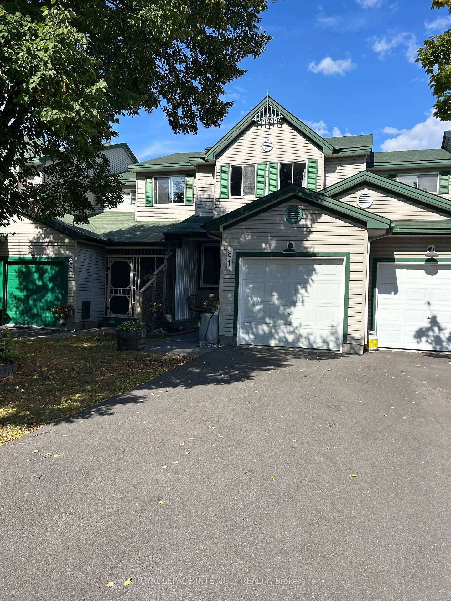 Opportunity knocks ! This charming 3 bedroom, 2 bath freehold row unit offers an inviting open concept floor plan with no condo fees.