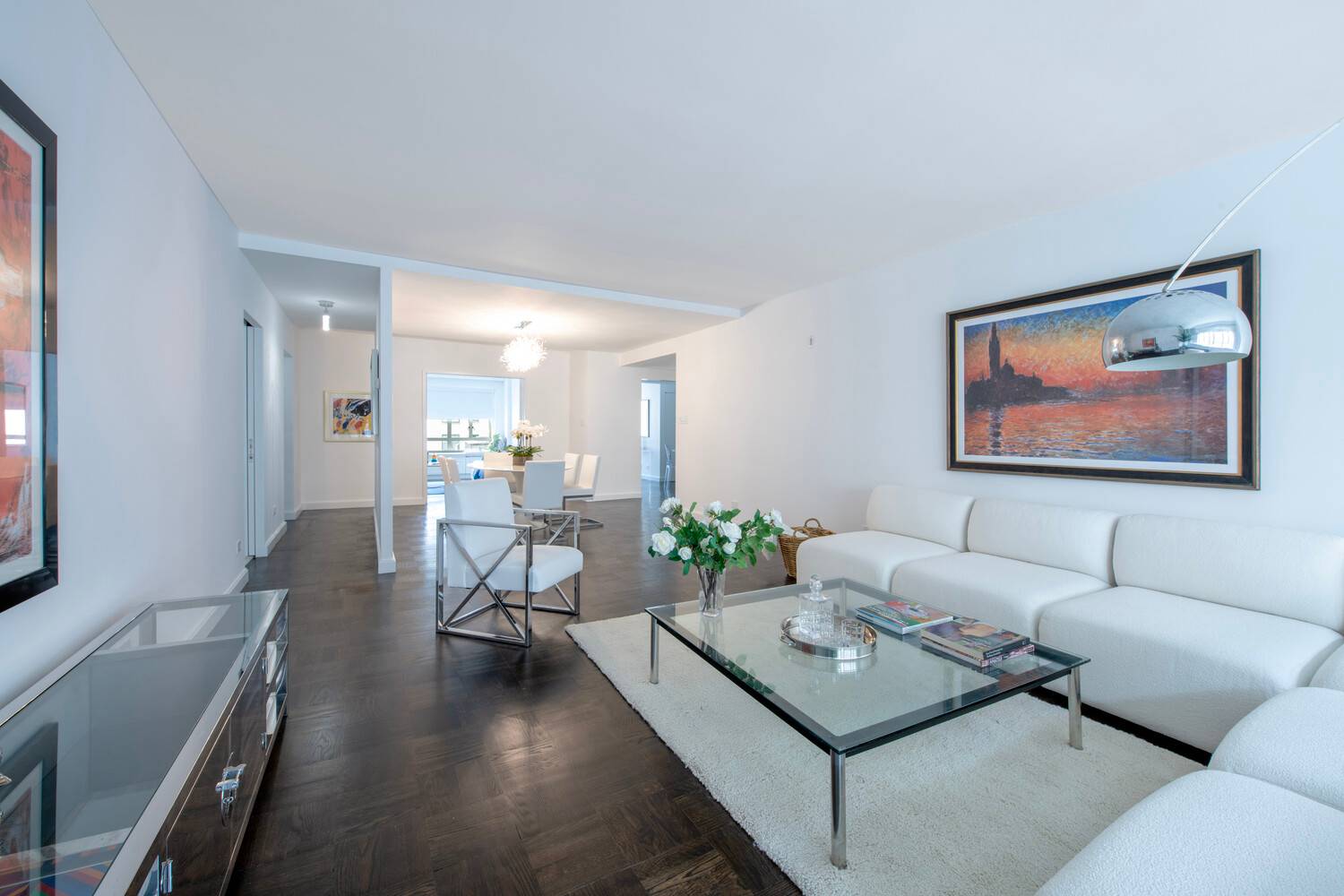 This stunning 3 bedroom, 3 bath apartment on Park Avenue offers an exceptional living experience just two blocks from Central Park.