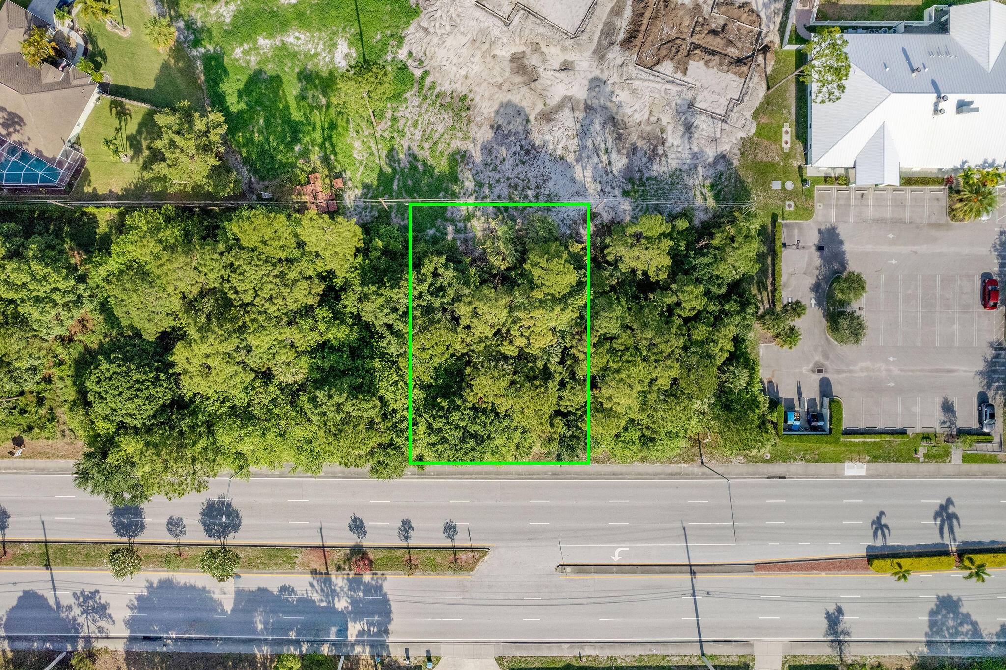 Prime Commercial Land Opportunity on High Traffic Thoroughfare Explore the potential of this.
