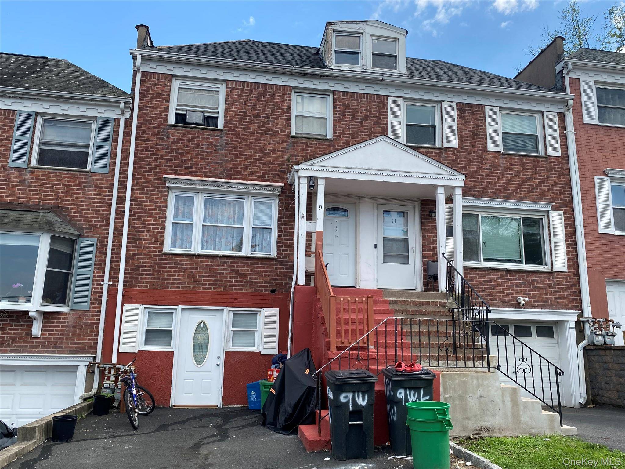 Village of Haverstraw, NY Freshly painted Tri Level Townhouse style home.