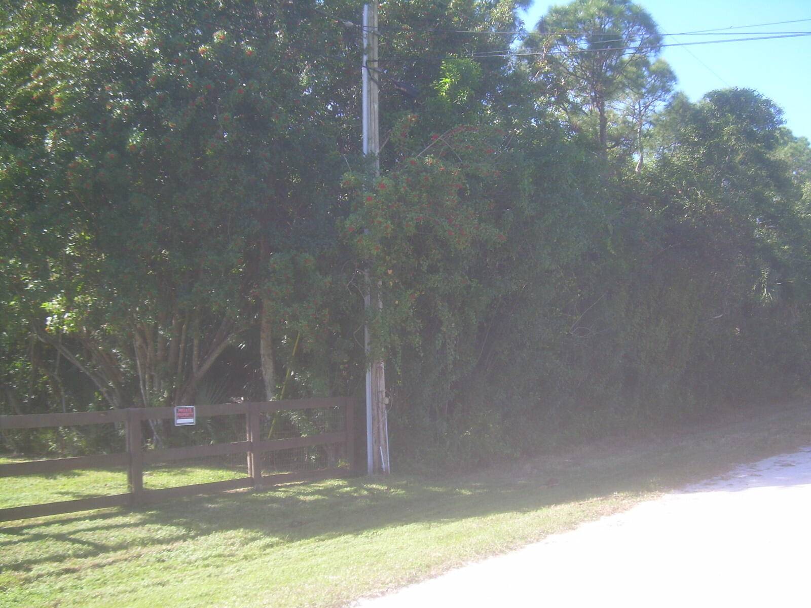 Road easement over N 30' typical.