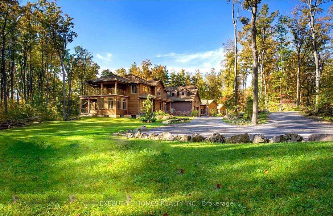 Welcome to 7651 Milburough Line, an exceptional private estate set on 42 acres of picturesque countryside in Milton, complete with a spring fed pond and 30 acres of mature sugar ...