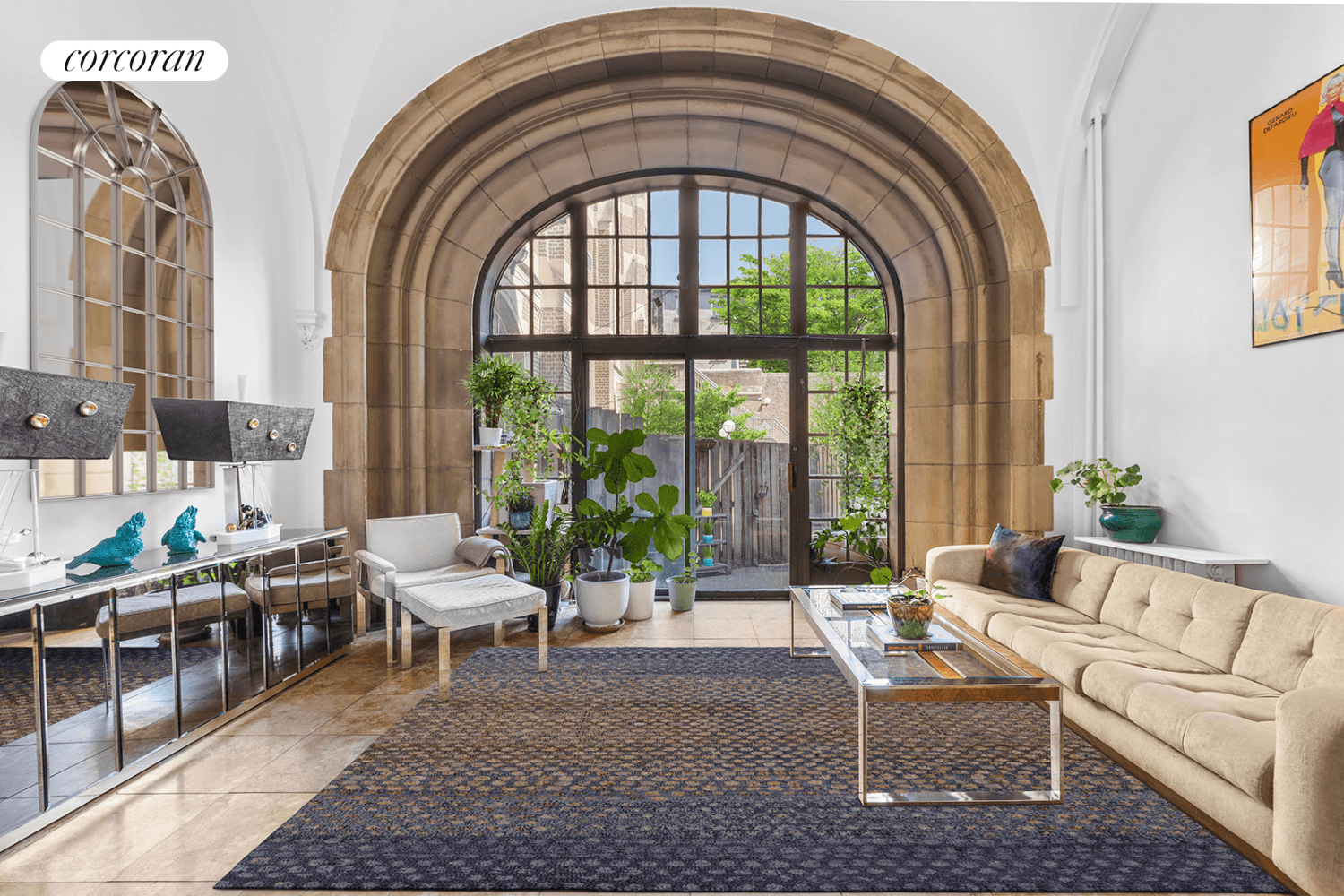SPECTACULAR SPACE at the coveted CATHEDRAL CONDOMINIUM.