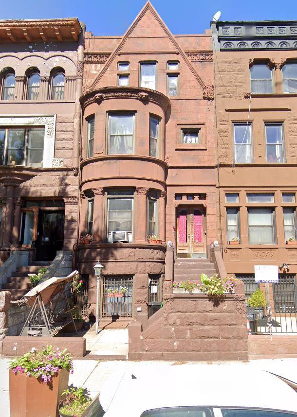 Estate sale. 2 family, 4 story brownstone.