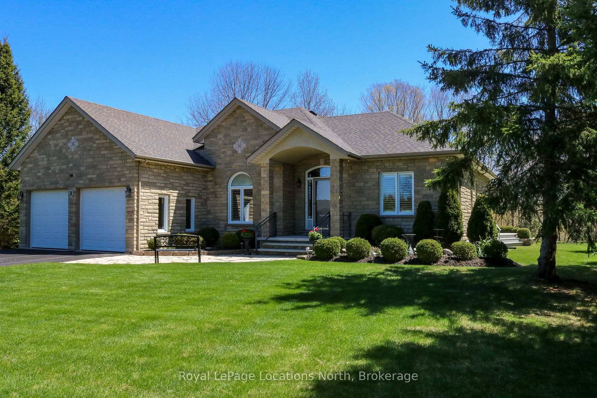 This Stunning custom built 4 bedroom, 3 bathroom ranch bungalow home backs on to Environmental Protected Greenspace owned by the Town of Wasaga Beach with nothing but mature trees, McIntyre ...
