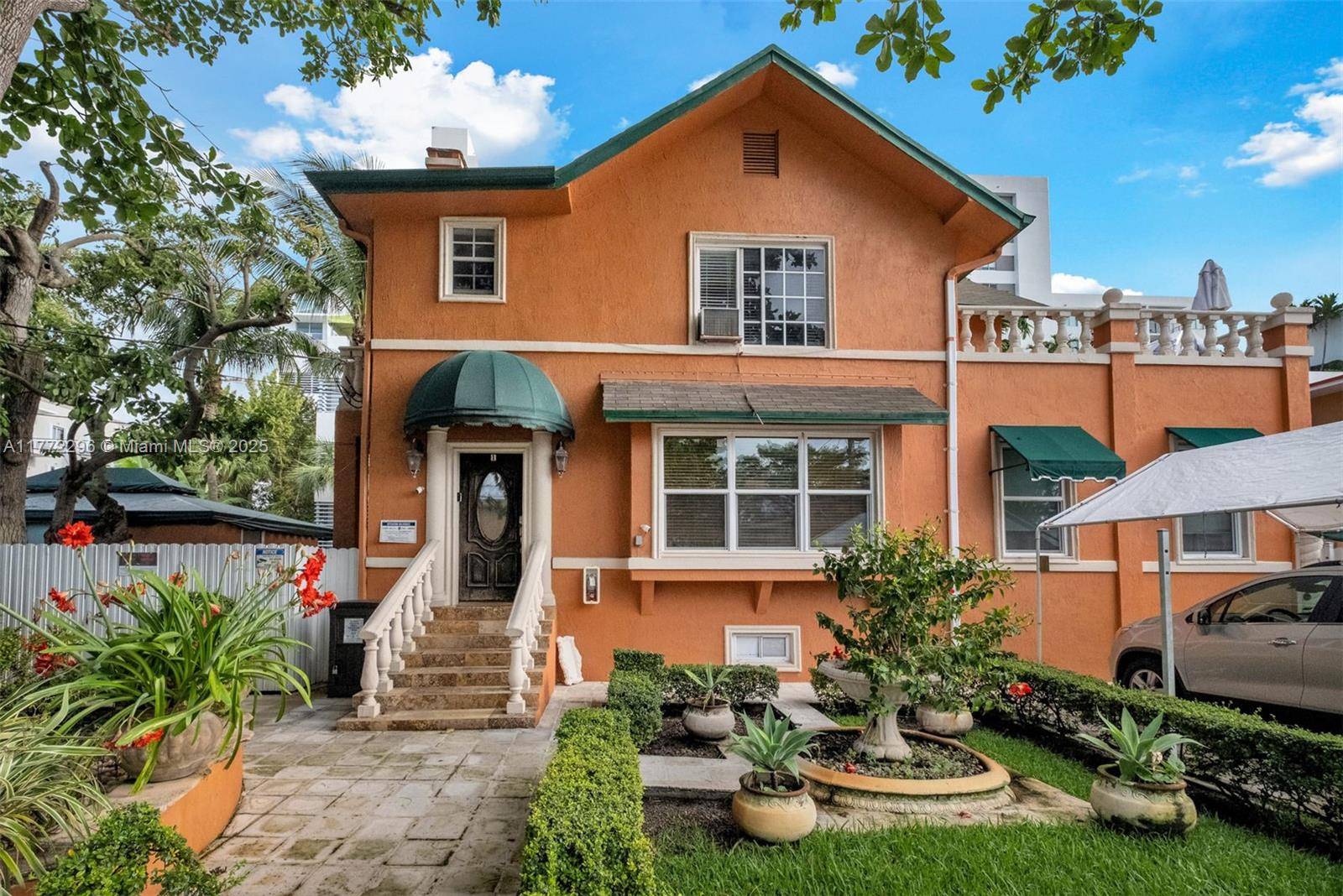 Located just minutes from Miami s booming medical district, this Mediterranean style property offers five fully furnished units one 3 bed 1 bath, two 1 bed 1 bath, a basement ...