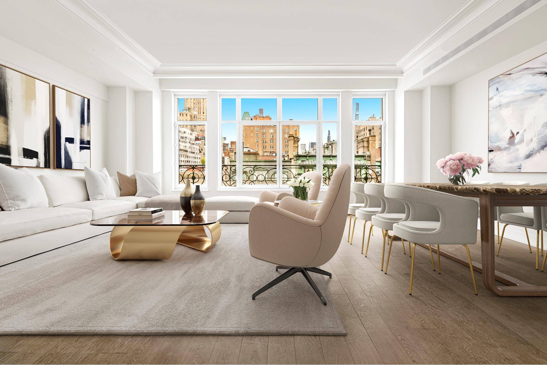 Exquisite Duplex at 27 East 79th Street Welcome to Residence 7 a grand 5 bedroom, 5.