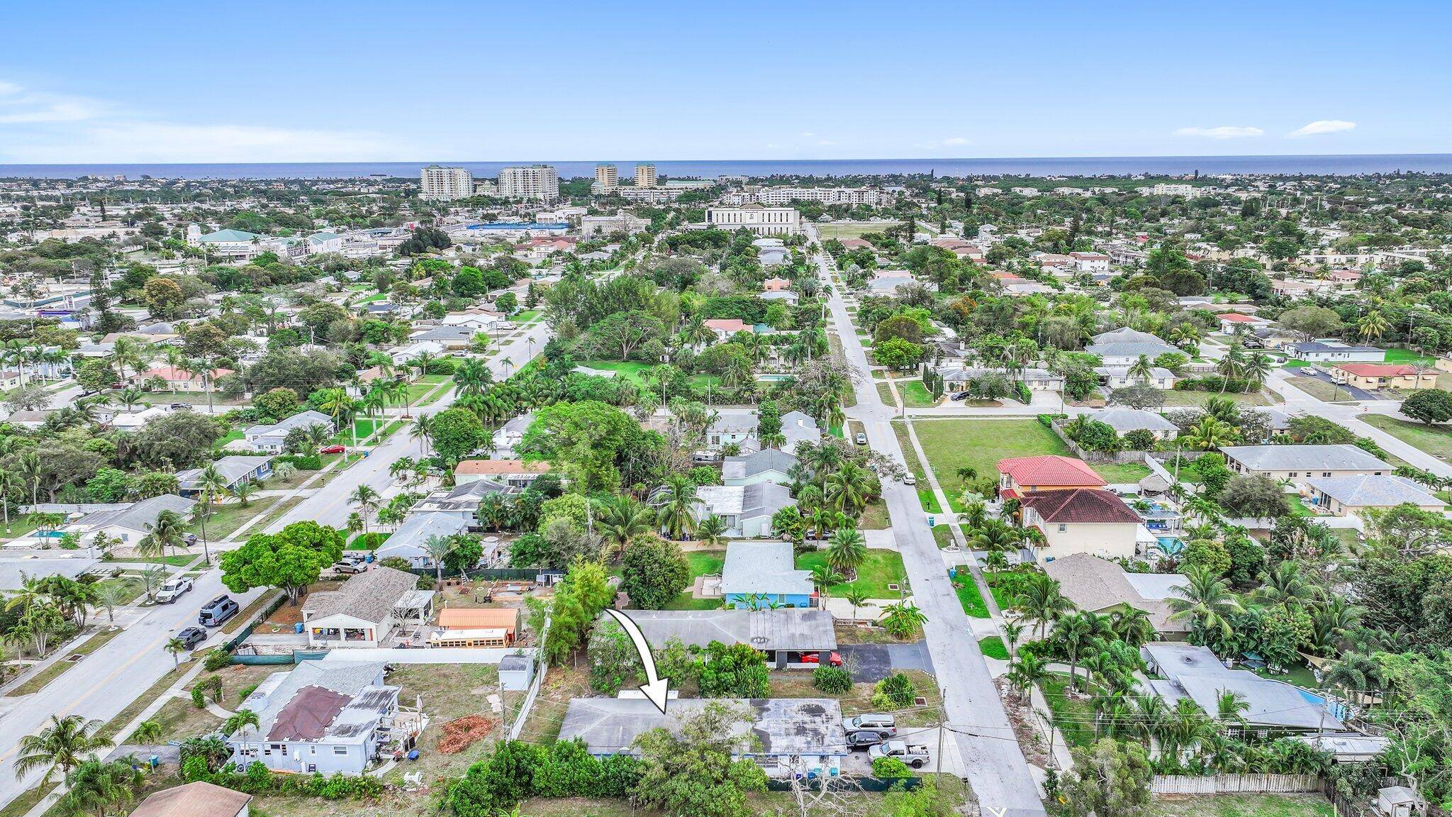 It's all about the location here in east Boynton Beach, east of 95.