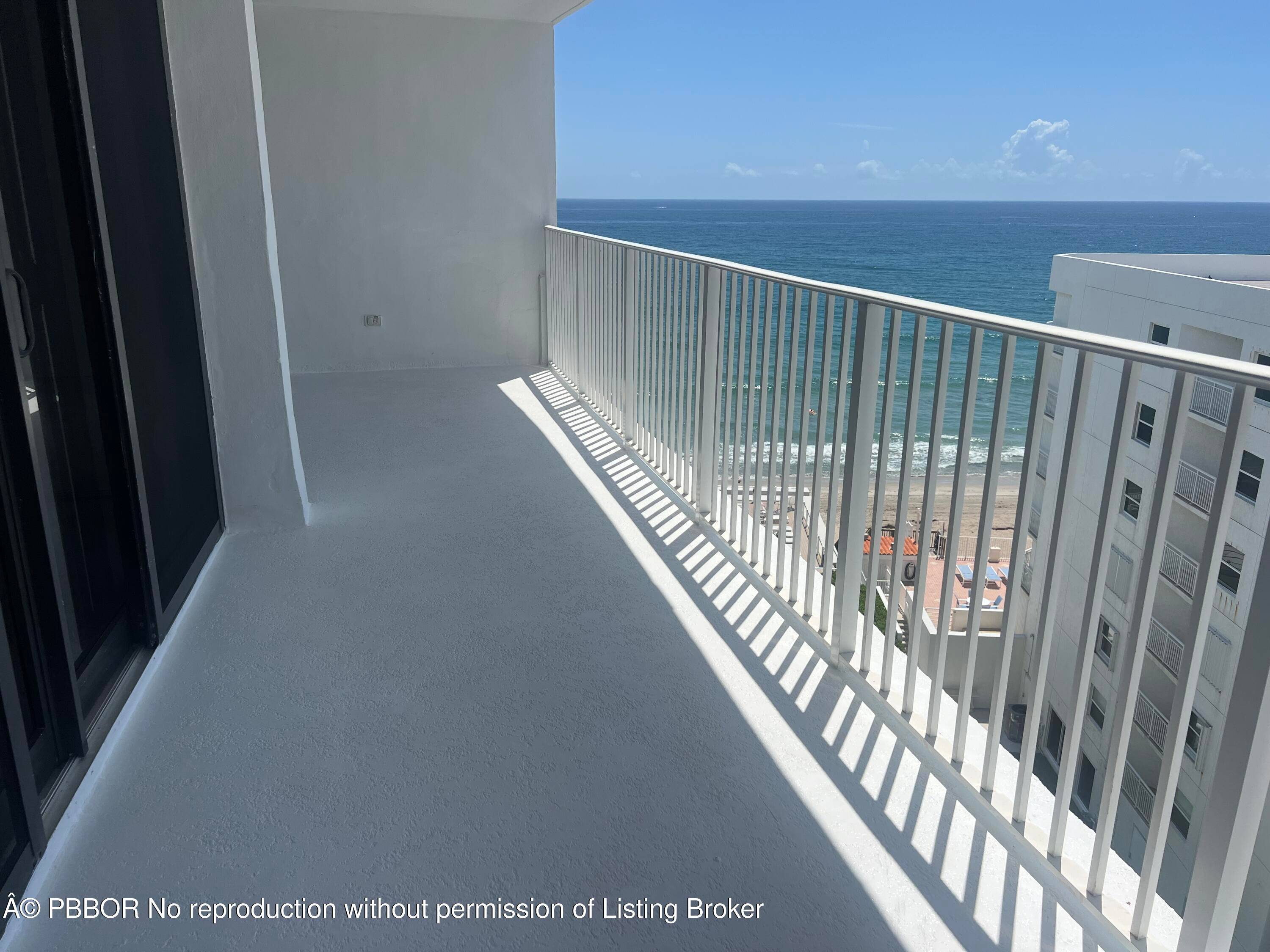 A rare opportunity to own a top floor, fully renovated penthouse under 1 million on the ocean in South Palm Beach.