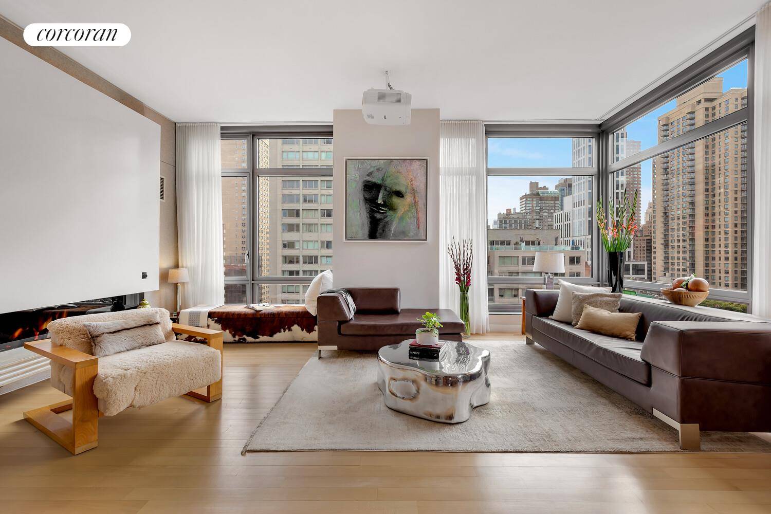 A vision of contemporary elegance and urban sophistication, Residence 8E at The Cielo Condominium is a corner sanctuary of light, space, and timeless design.