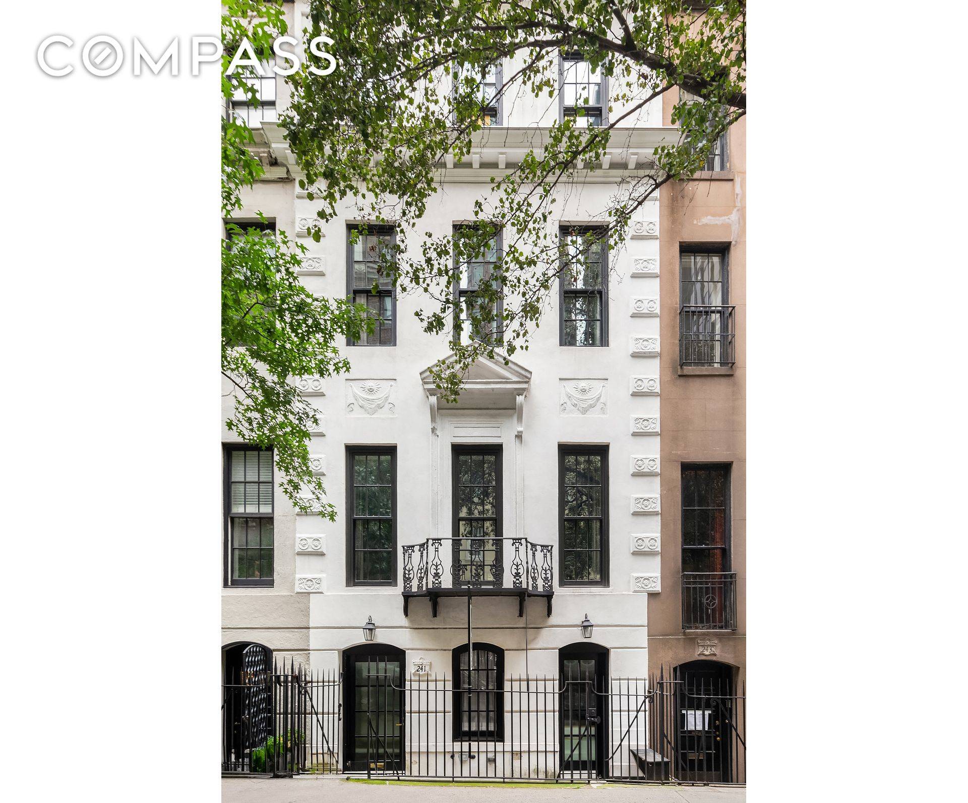 The offering of 241 East 48th Street is the singular confluence of all of a Manhattan townhouse buyer's dreams.