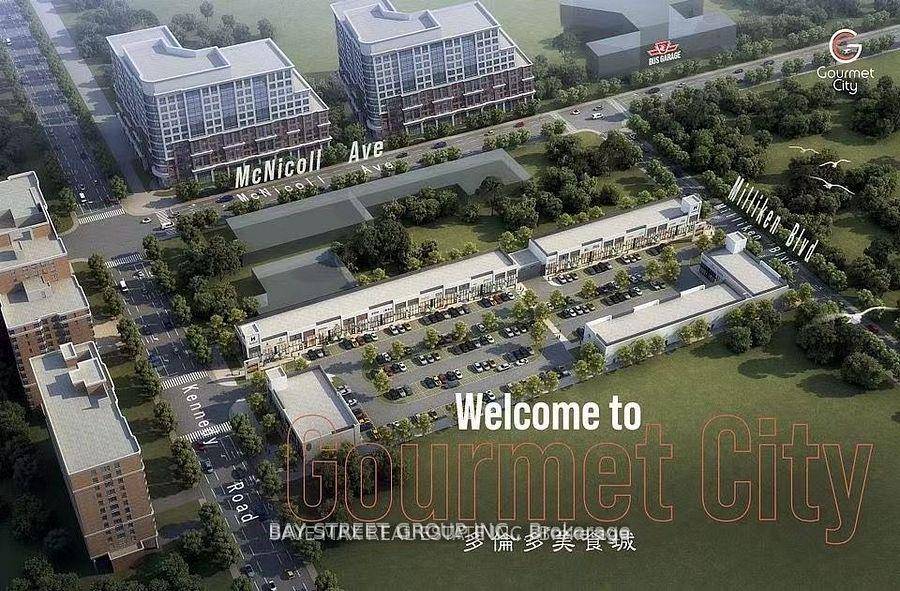 Gourmet City Commercial Condos is situated in Scarborough, at a strategic and convenient location at the SE quadrant of Kennedy Rd and McNicoll Ave, offering great exposure on Kennedy Rd, ...