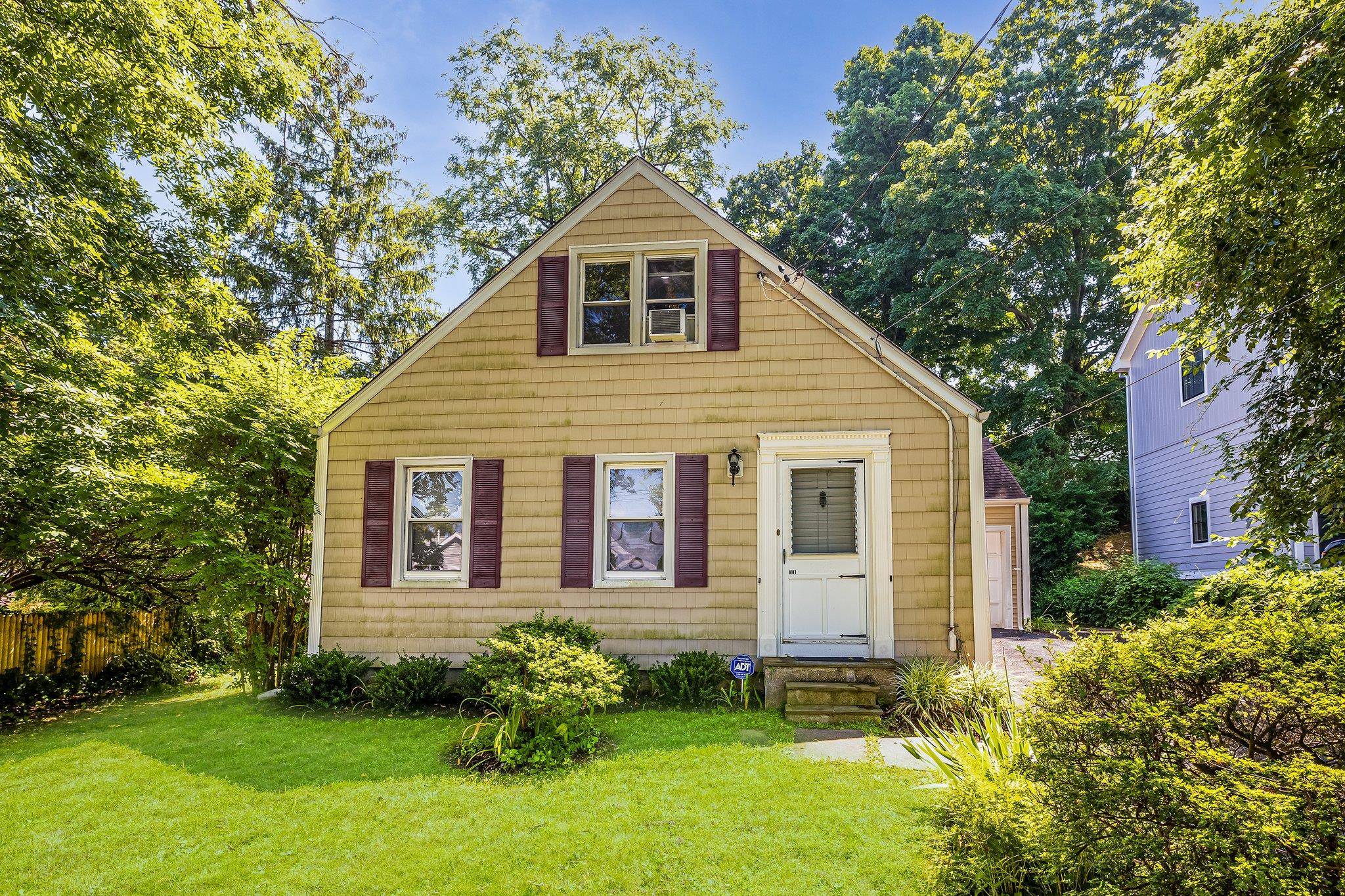 Single family home located on a small quiet private street in Rye NY close to Rye Town Beach, Knapp House, Nursery Field.