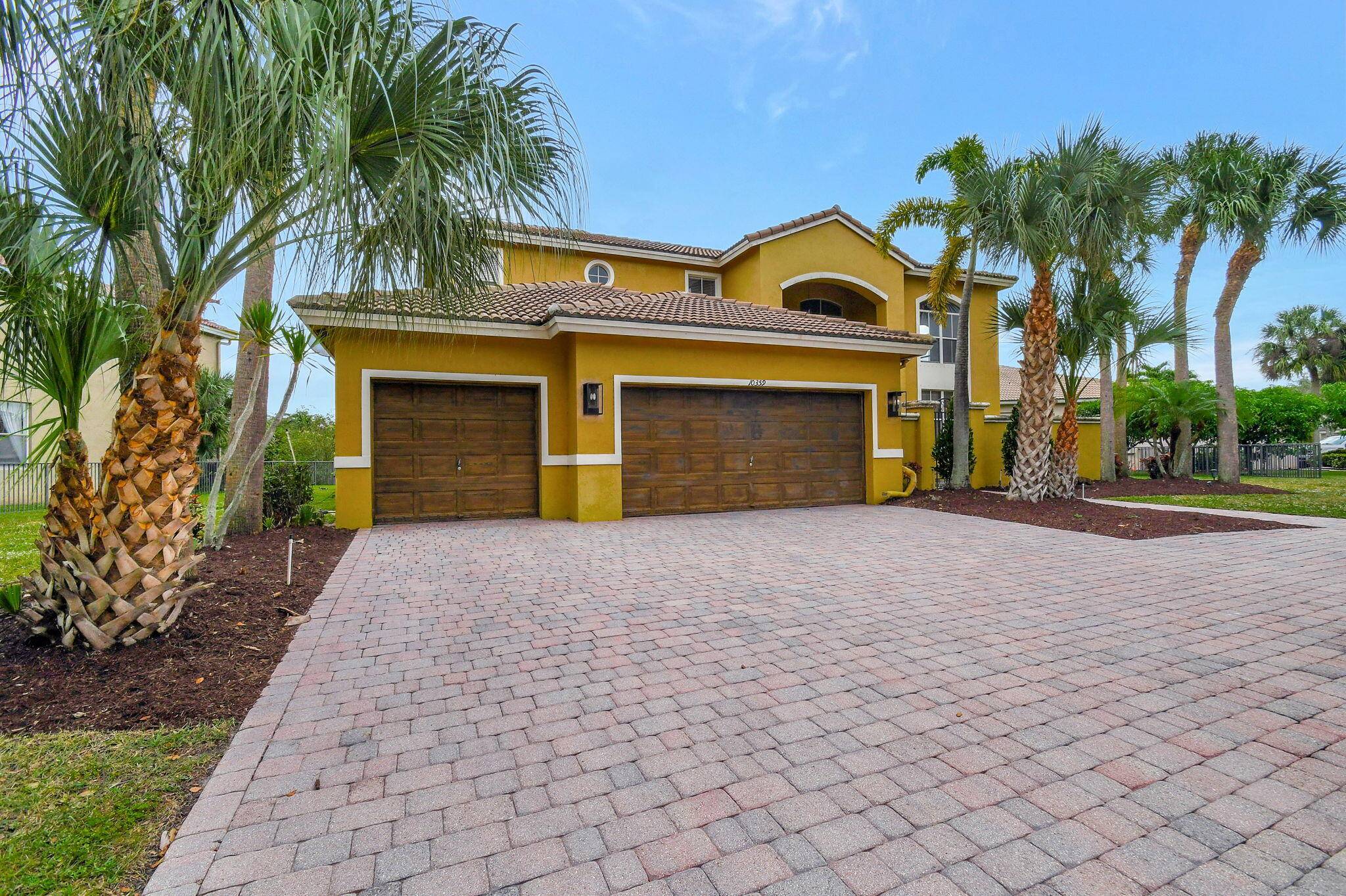 Extremely large corner lot.