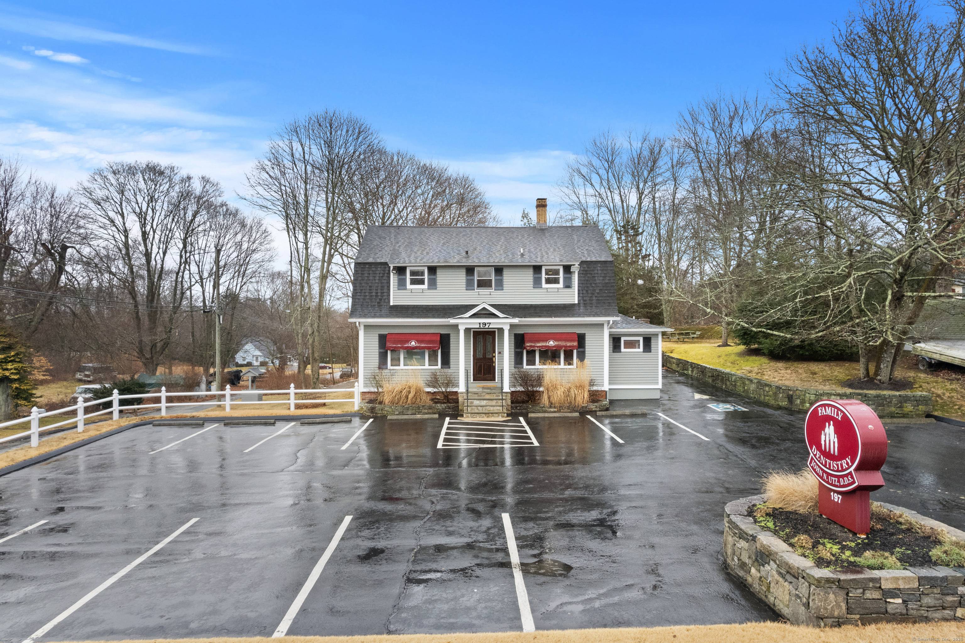 Well maintained Mixed Use Property ; currently a medical office on first level with an accessory apartment on second floor.