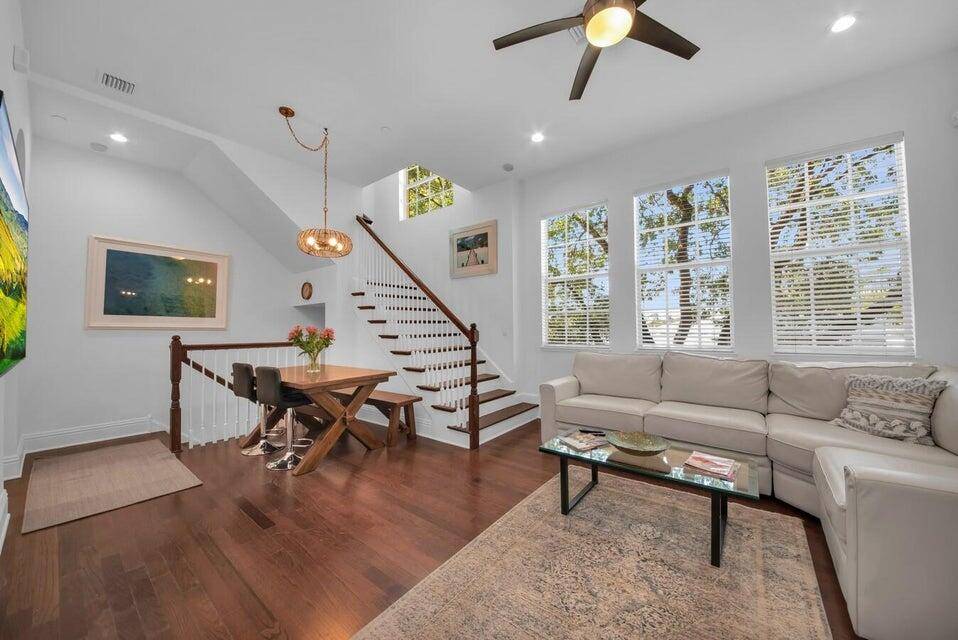 You will love this beautiful fully furnished townhome with a two car garage is located just a short walk from Atlantic Avenue and is walkable to the beach.