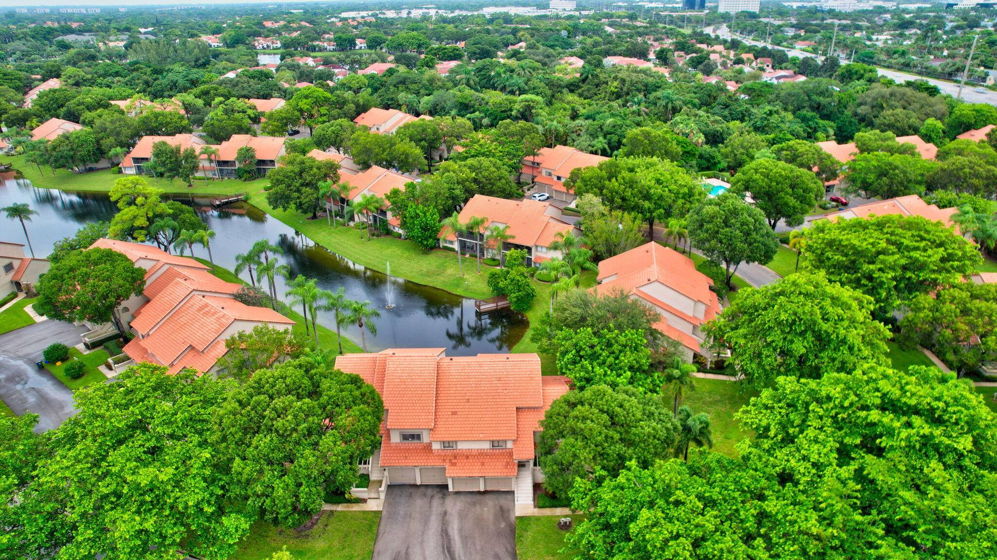 Priced to sell ! Fabulous first floor corner lakefront residence perfectly located in the Town Center area.
