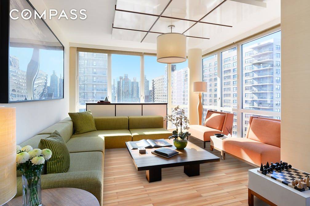 This gorgeous five bedroom three and a half bath at 200 West End Avenue is truly a gem.