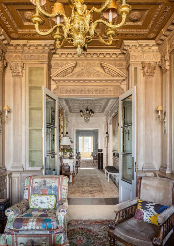 Versailles in the Sky. A rare European style estate high above Park Avenue, commanding sweeping 360 degree views.
