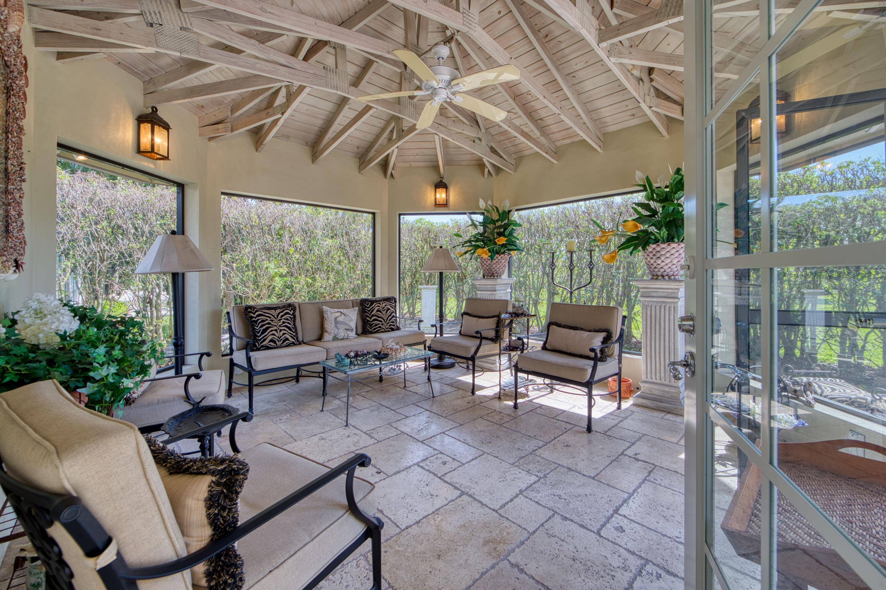 One of a Kind 3 Bed, 2 Bath Detached Villa with Custom Octagonal Screened Patio !
