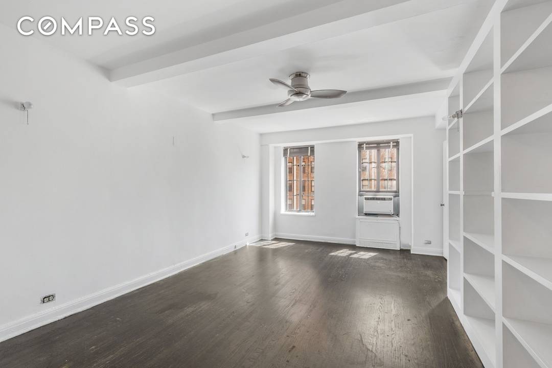 CHELSEA STUDIO WITH ENDLESS POTENTIAL Opportunity lives large in this sun blasted studio in the heart of Chelsea.