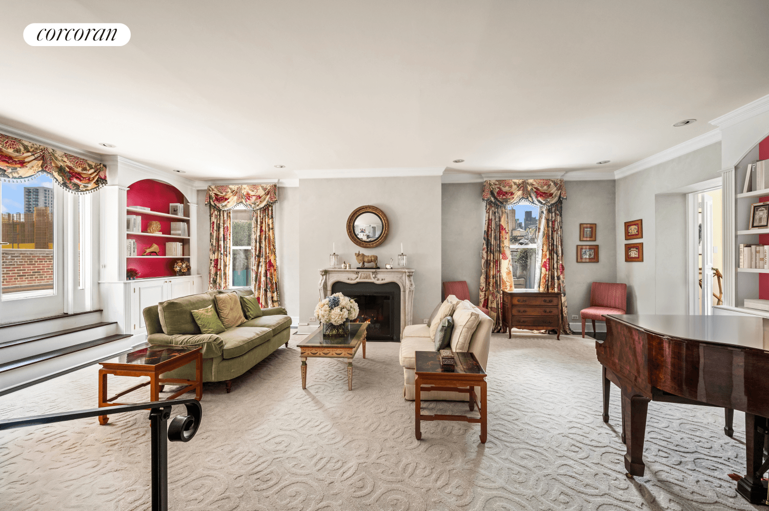 This elegant, approximate 2, 350 square foot 8 room prewar Penthouse, with its sprawling, approximate 2, 600 square foot wrap terrace, is now on the market for sale for the ...