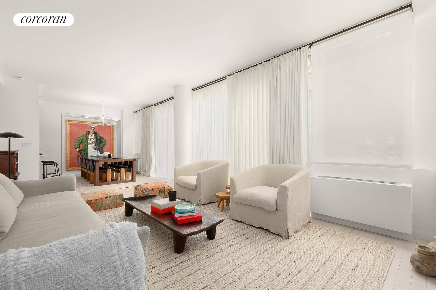 Incredibly chic and stunning is the best way to describe this impeccably designed full floor apartment at 330 East 57th Street.