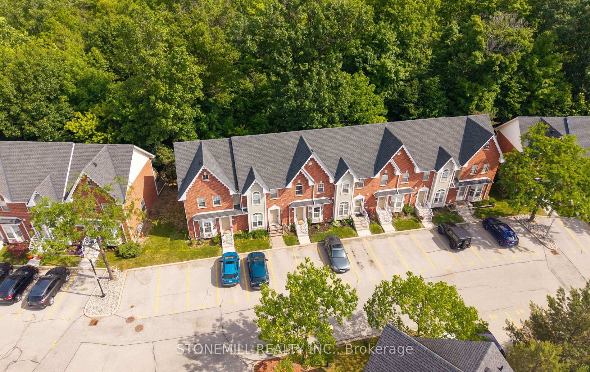 Peaceful and private townhome backing onto Tansley Woods.