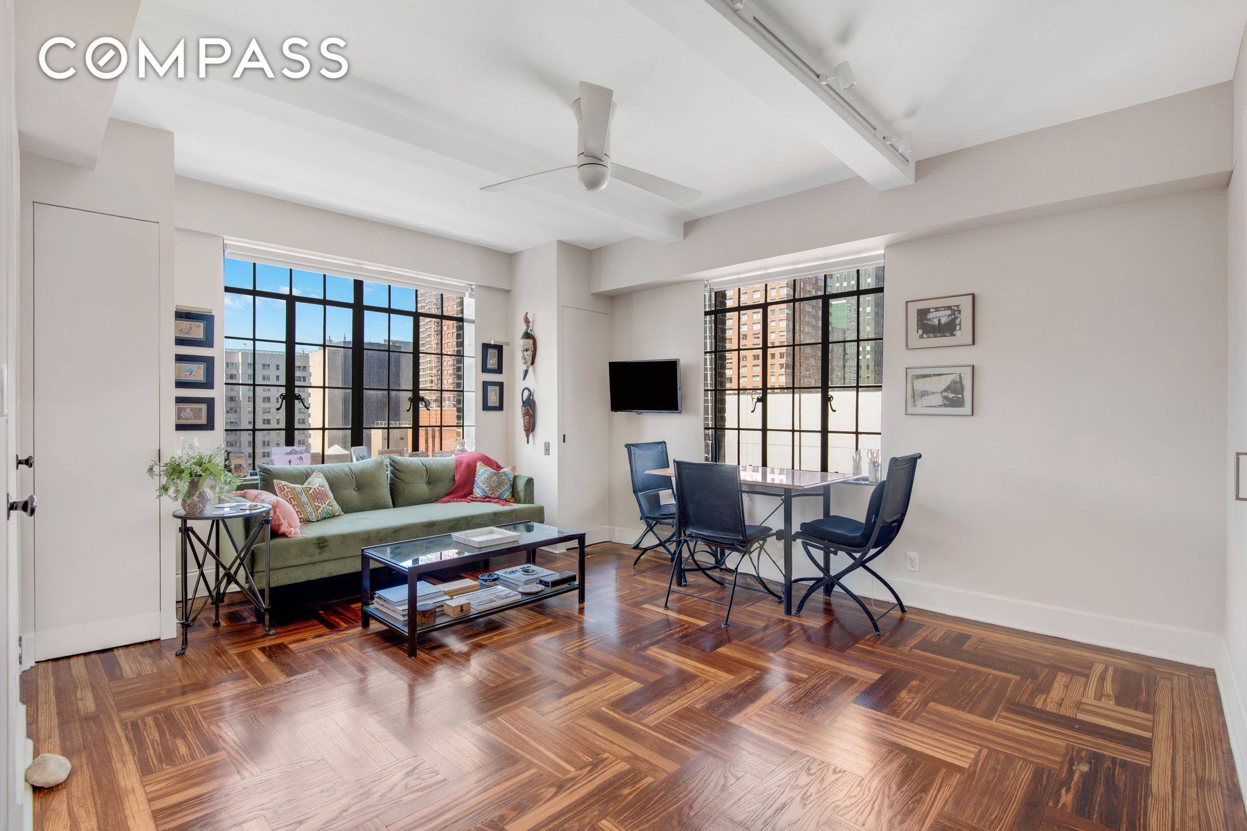 Welcome to Residence 2510 at Woodstock Tower a thoughtfully renovated studio that blends style, function, and breathtaking city views.