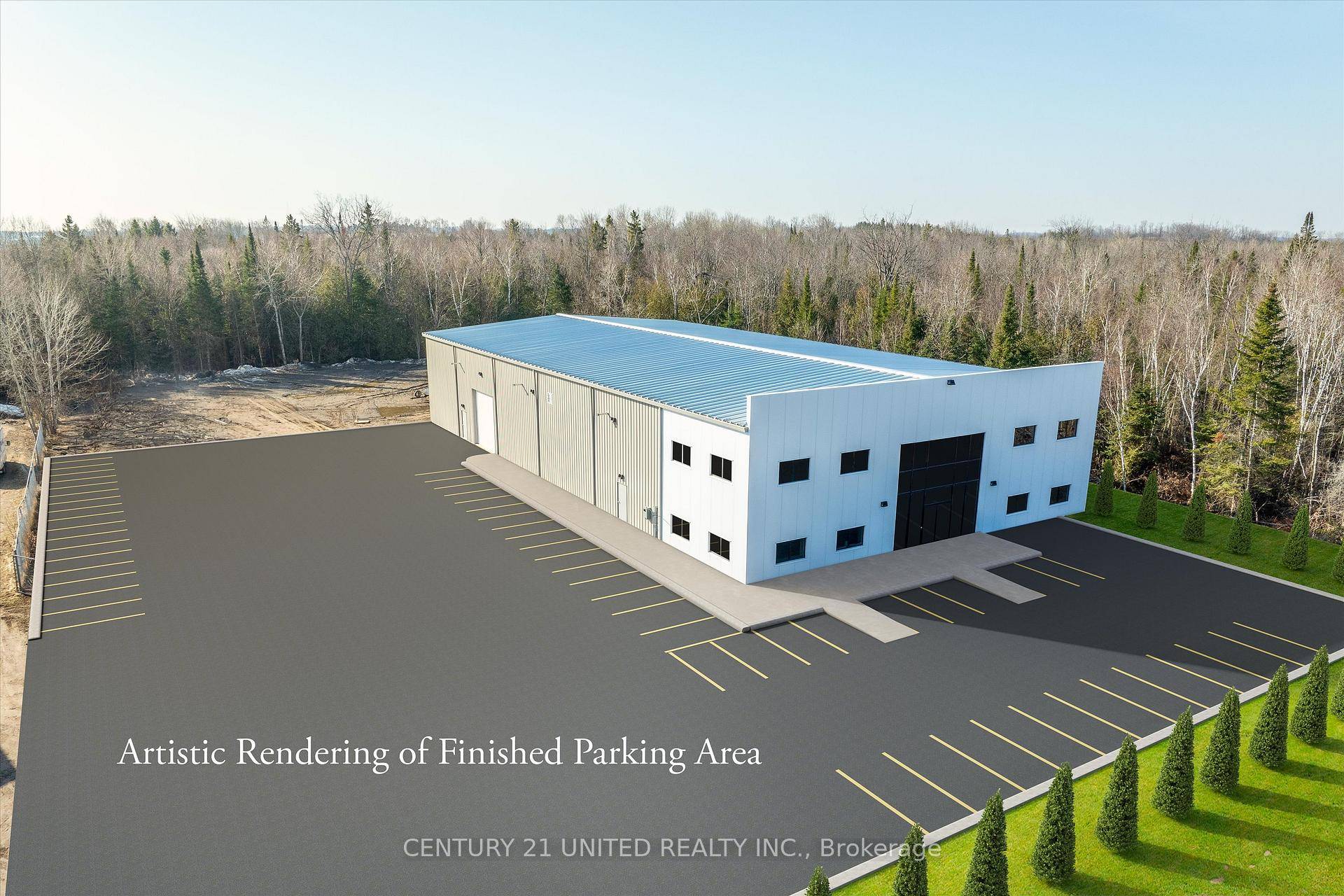 Truely impressive new pre engineered Robetson Steel industrial commercial building.