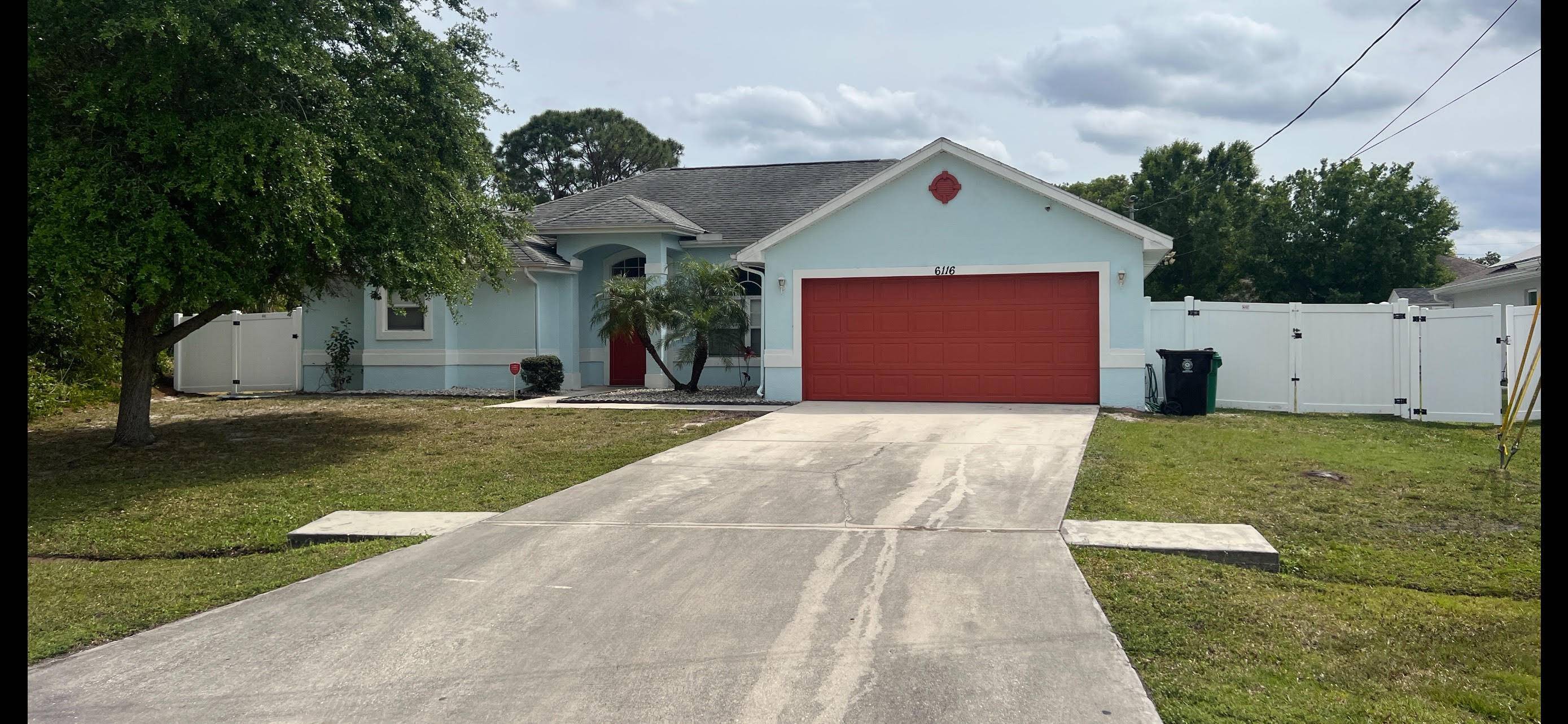 4 bedrooms, 3 full baths with 2 car garage on over sized lot in Torino.