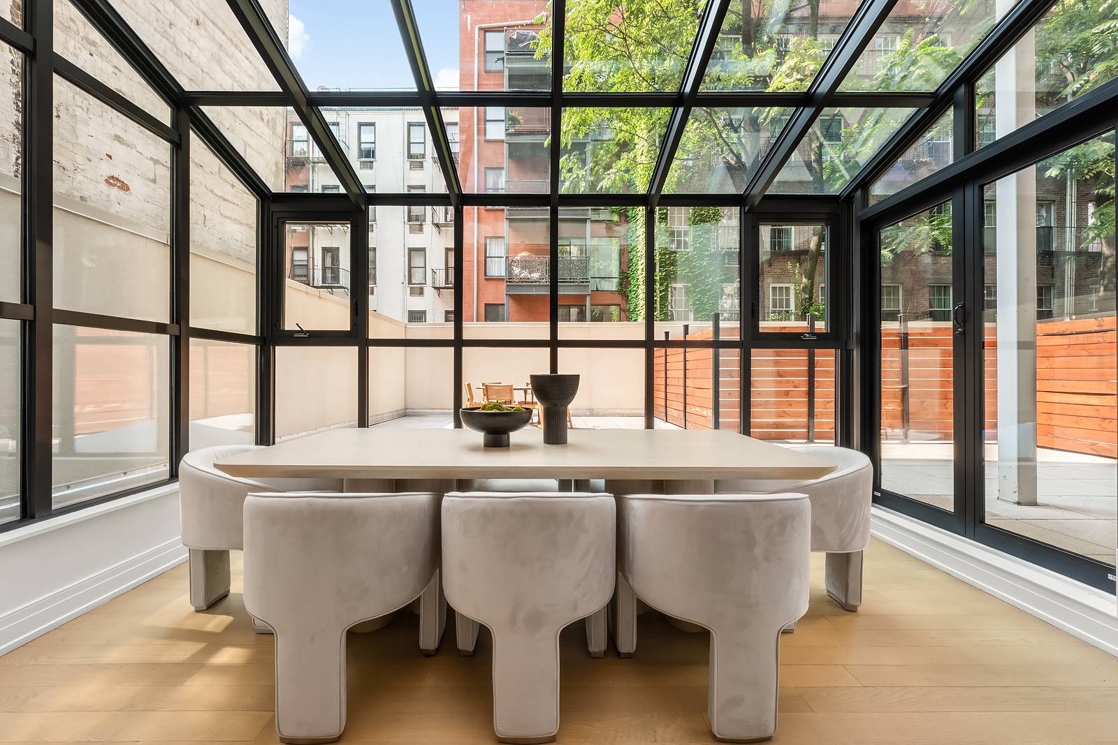 The Maisonette at The Park Mansion is an exceptional three bedroom, 3 bathroom duplex that sprawls over approximately 3, 550 sq.