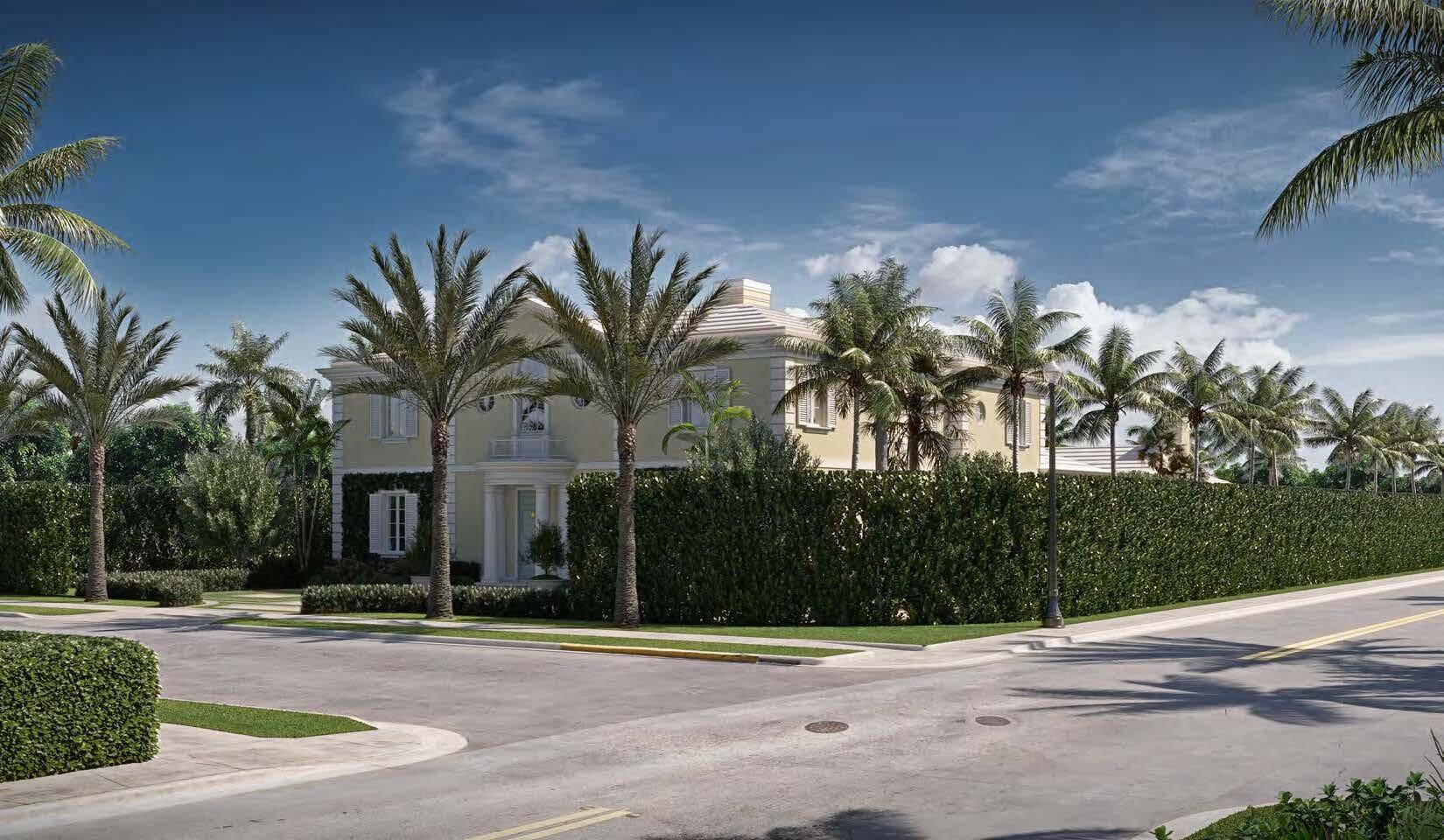 Exclusive opportunity to acquire nearly 20, 000 square feet of prime land with ARCOM approved plans situated on one of Palm Beach's most coveted street close to town, lake trail ...