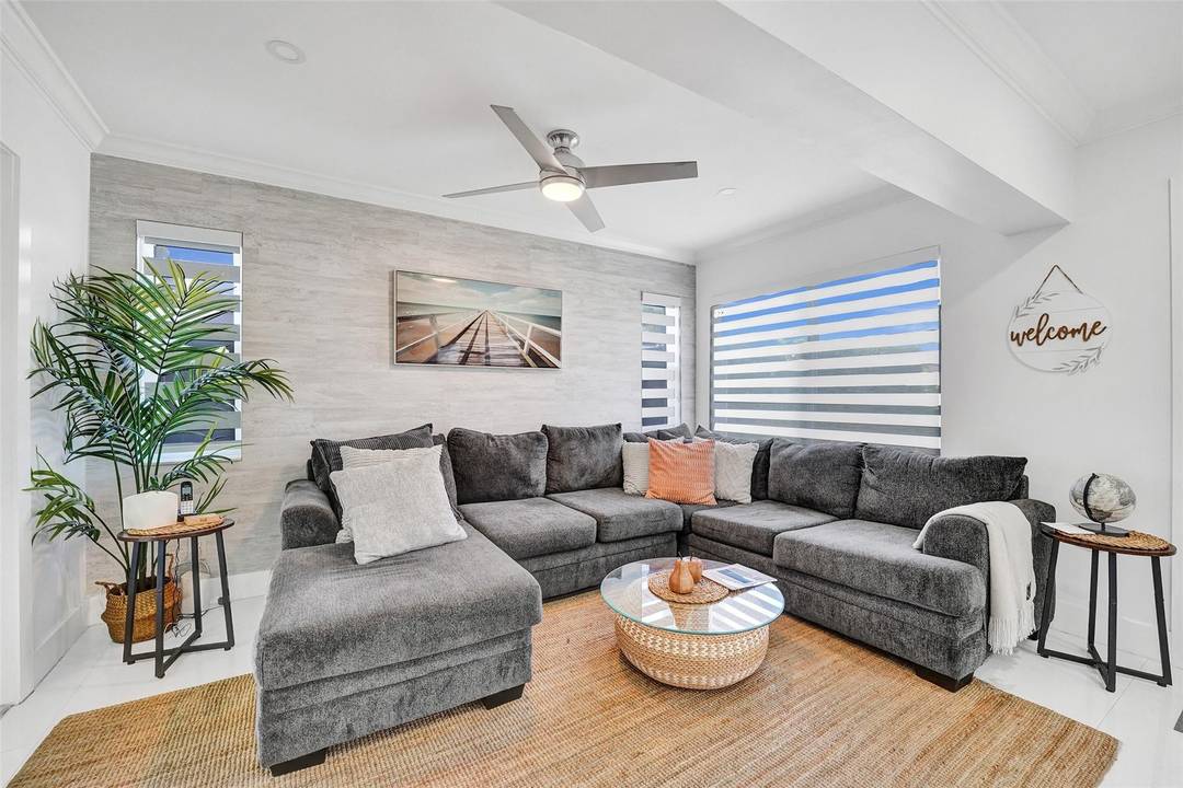 Beautifully renovated 3 bedroom, 2 bath home offered for rent on a quiet street.