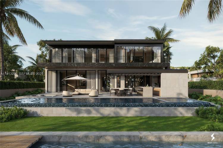 Brand new modern waterfront masterpiece in Surfside !