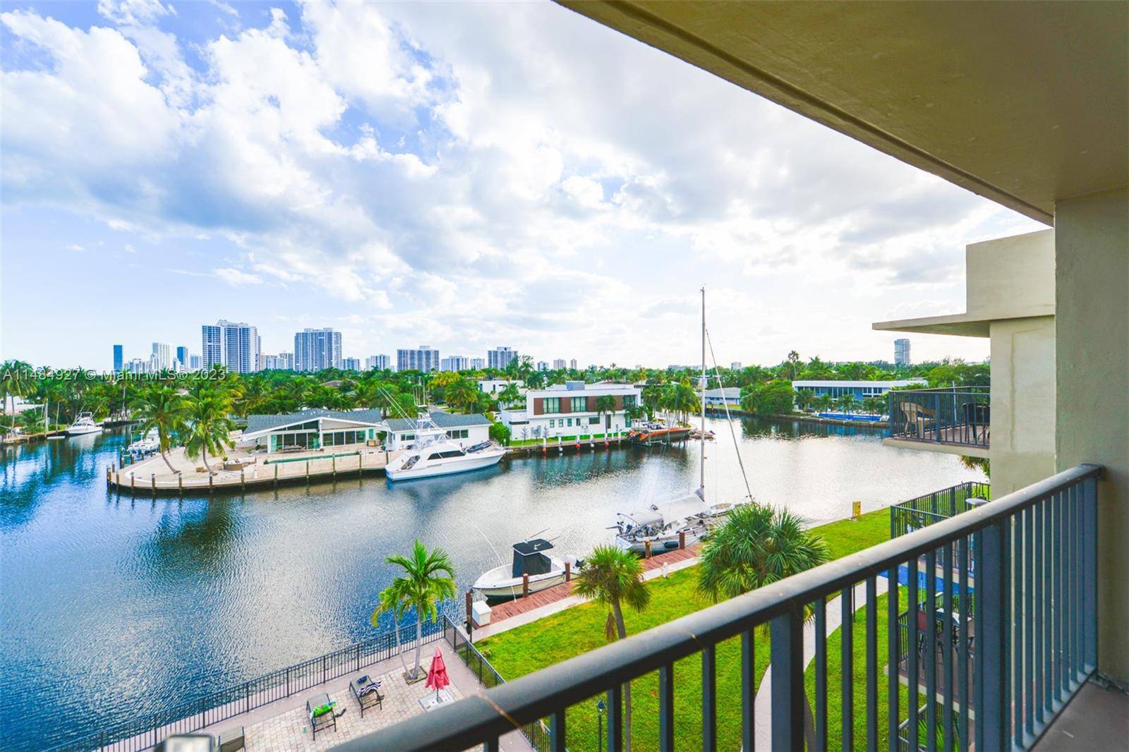 Move Right in ! Remodeled and furnished top floor unit with stunning water view.