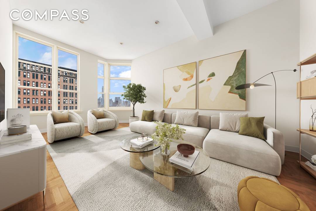 Elegant and spacious, this 1, 272 sq ft 2 bed, 2 bath home in the coveted Park Avenue Court boasts soaring 14 foot ceilings, abundant natural light, and open, unobstructed ...
