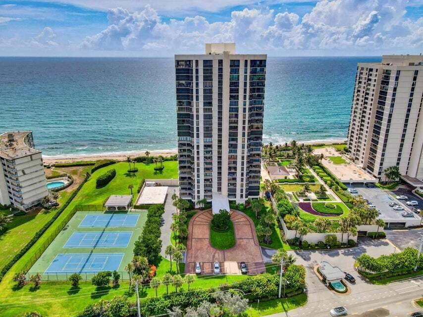 Forever direct Ocean and Intracoastal views from every room of this recently renovated 3 bedroom 3.