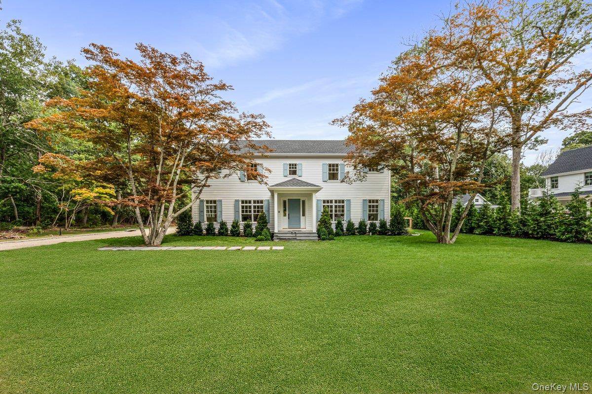 Jagger Lane, steeped in history, presents a modern echo of timeless design at 36 Jagger Lane, Westhampton.