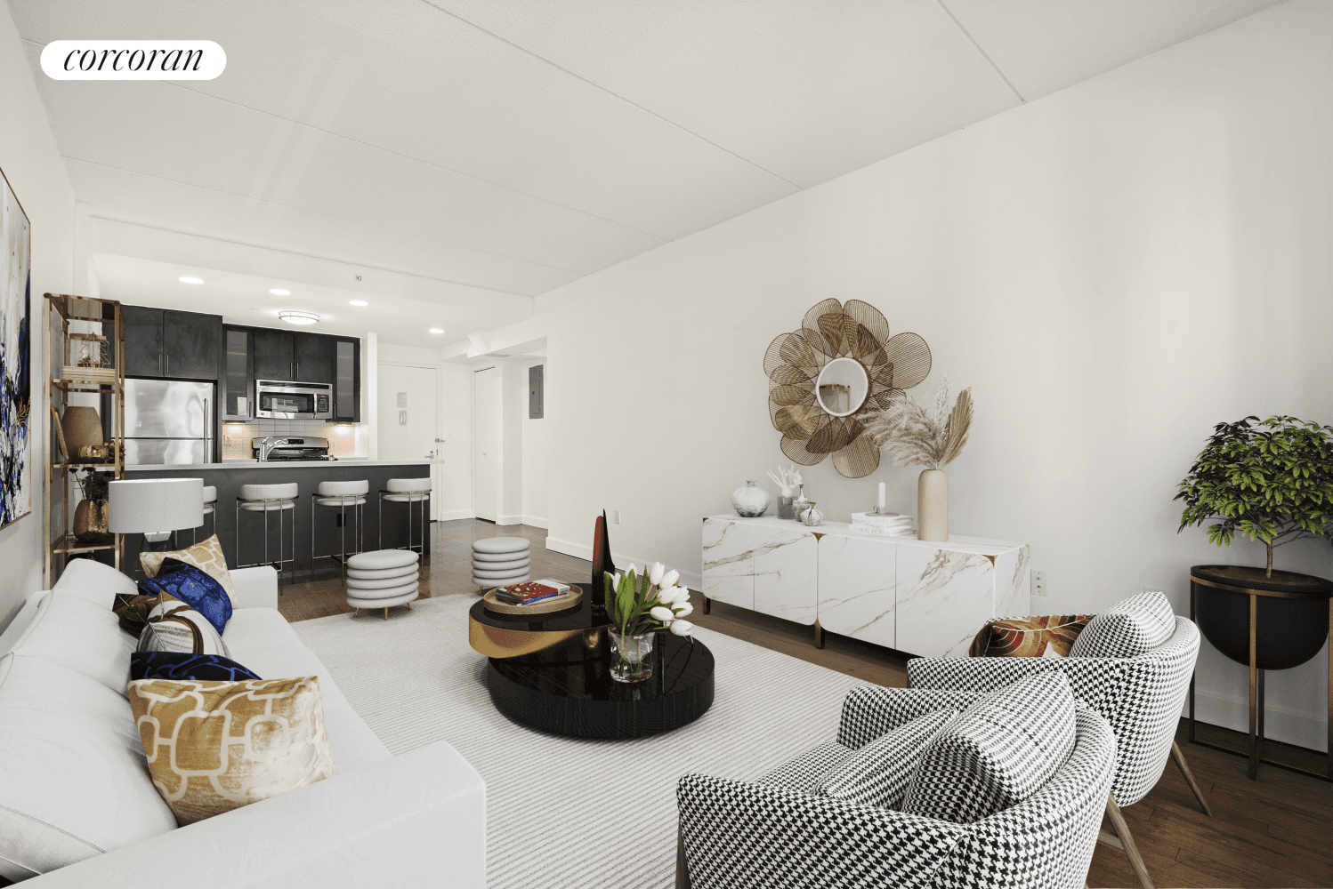 Welcome home to residence 9A at Packard Square !