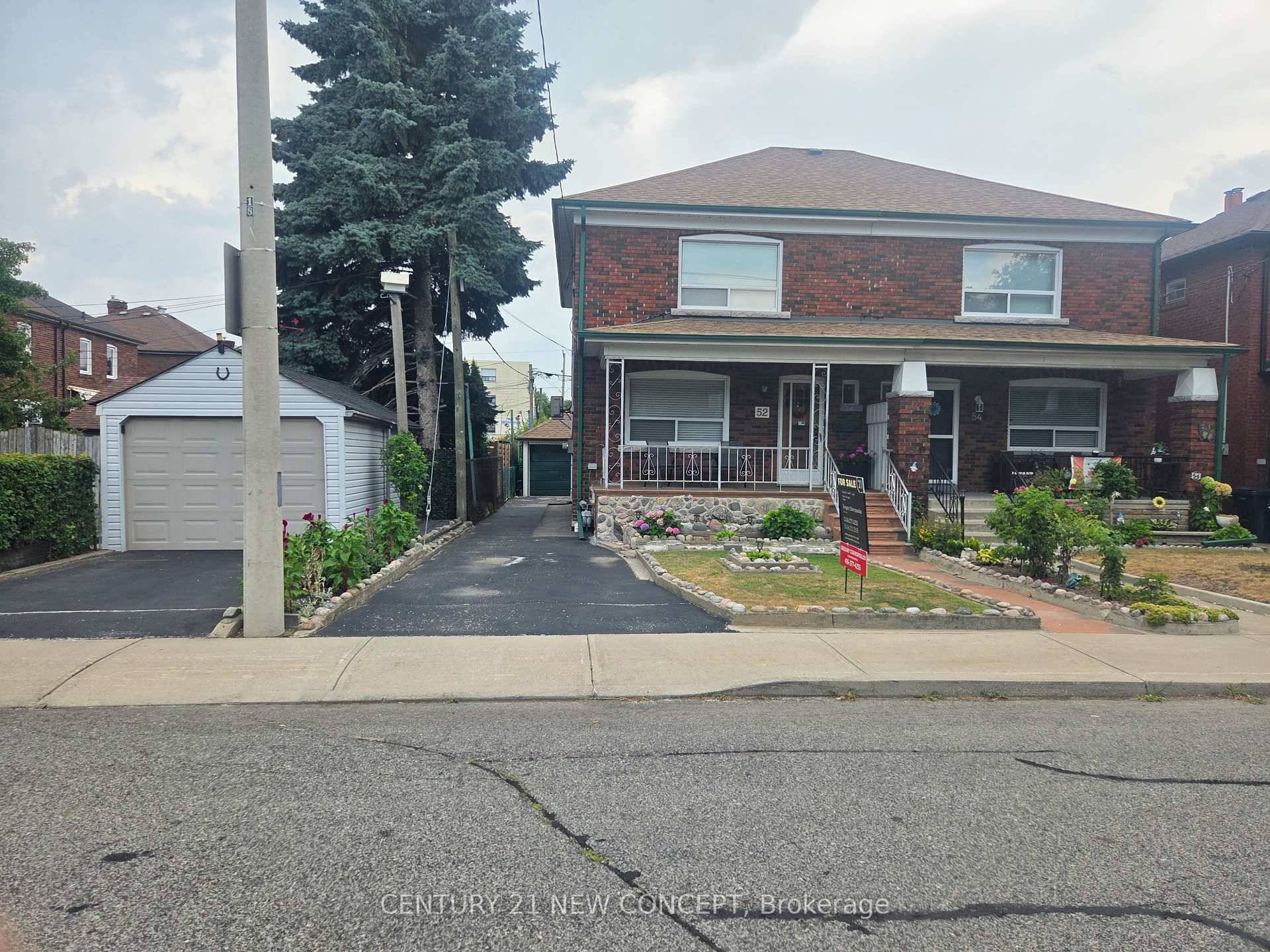 Welcome To This Charming 3 Bedroom, 2 Bathroom Solid Brick Semi With A Rare Large Private Driveway.