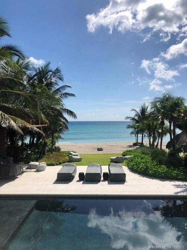 Your private, secluded, Mediterranean style Golden Beach oceanfront estate.